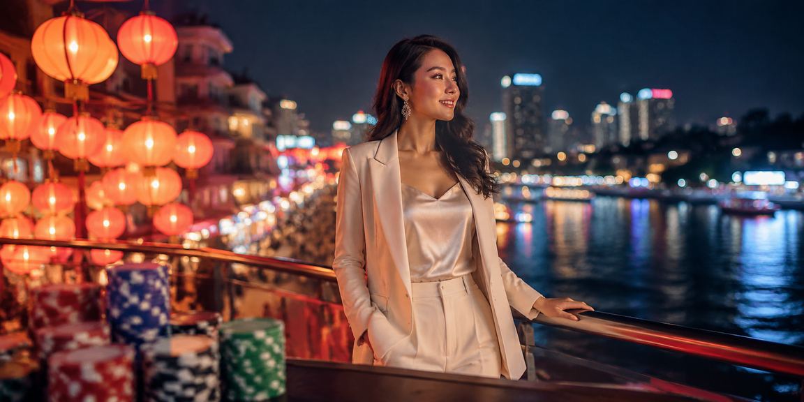 Không gian đèn lồng Hà Nội minh họa mục hỏi đáp giải trí trực tuyến